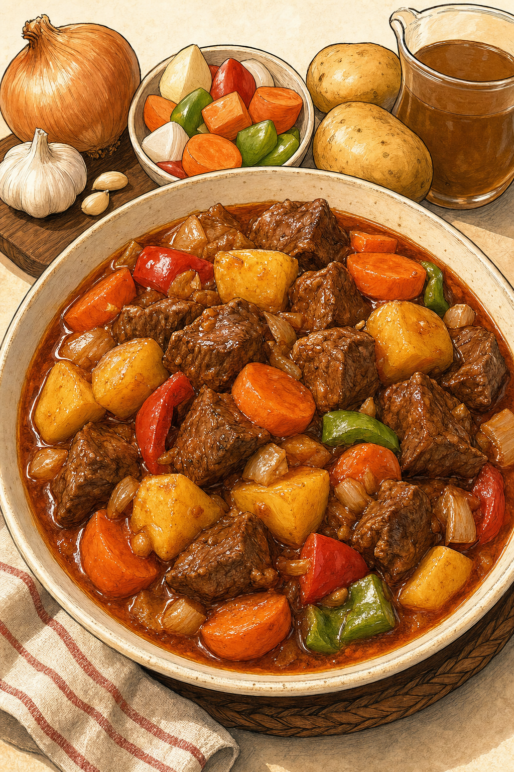 Beef Caldereta