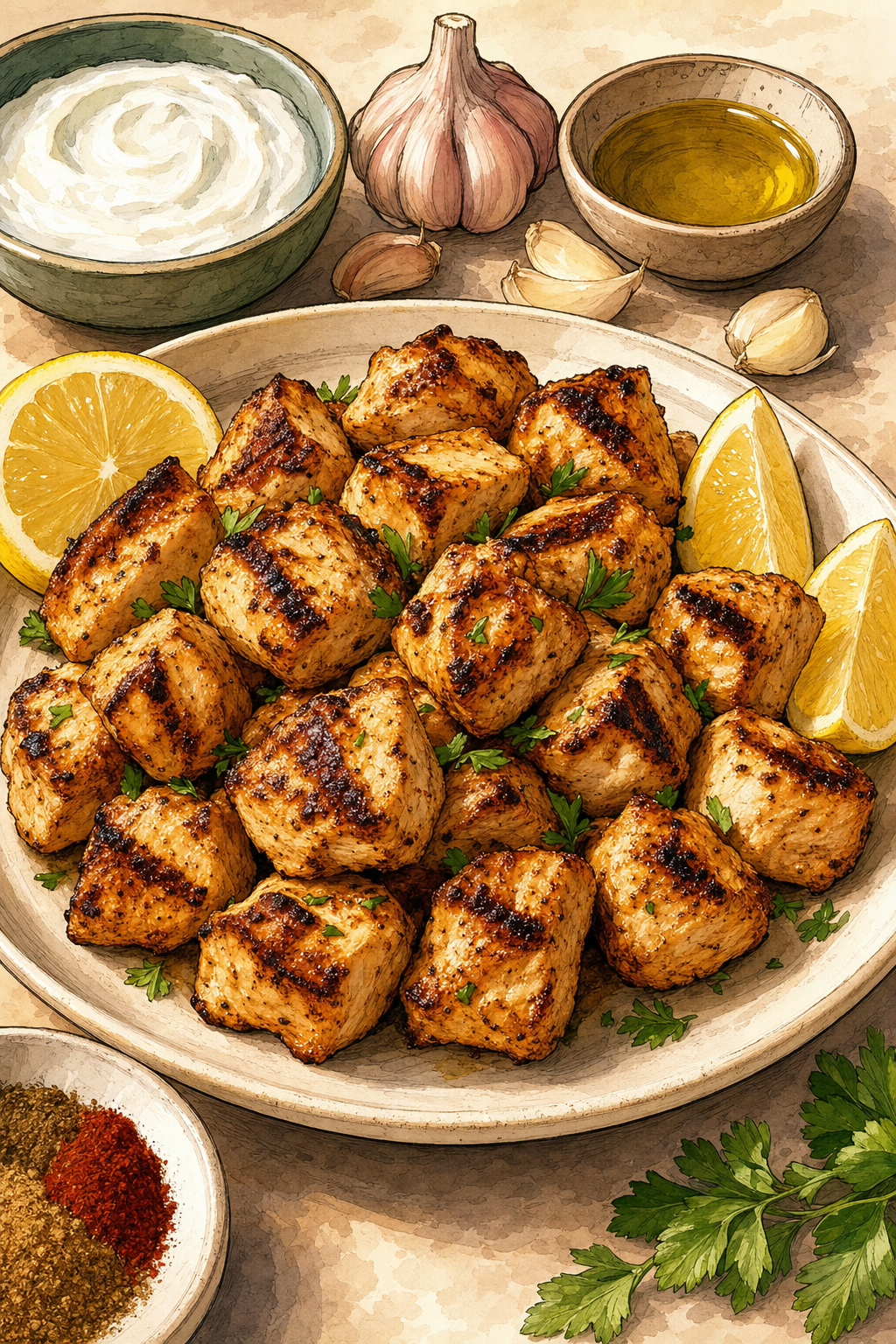 Chicken Tawook