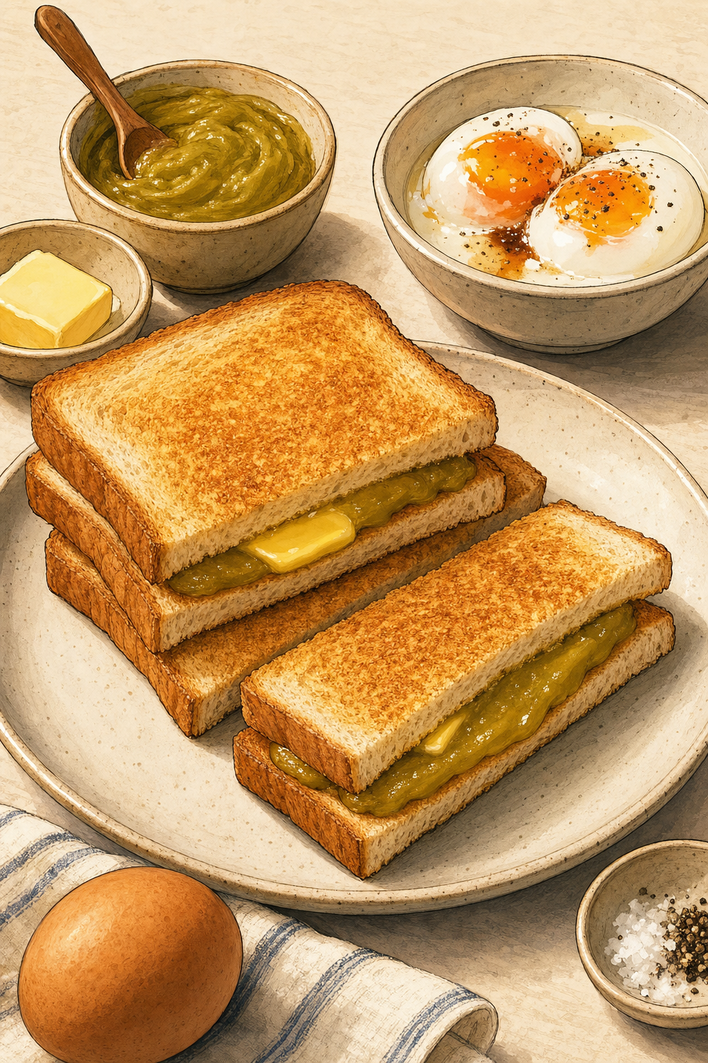 Kaya Toast