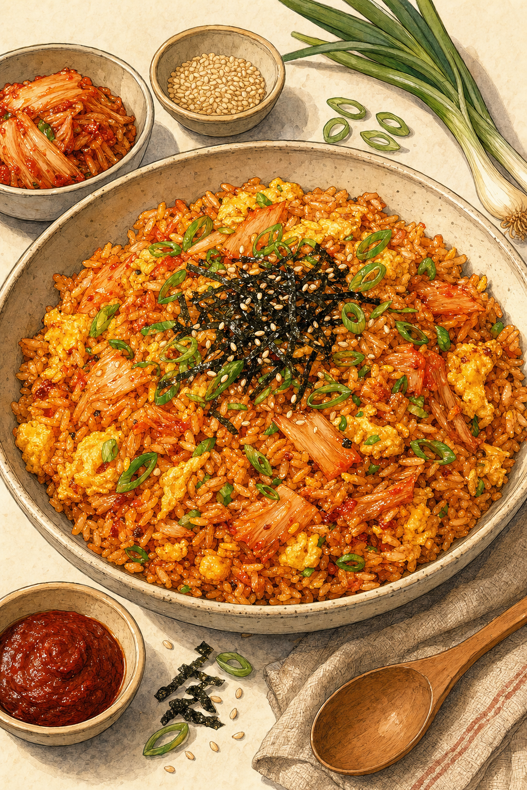 Kimchi Fried Rice