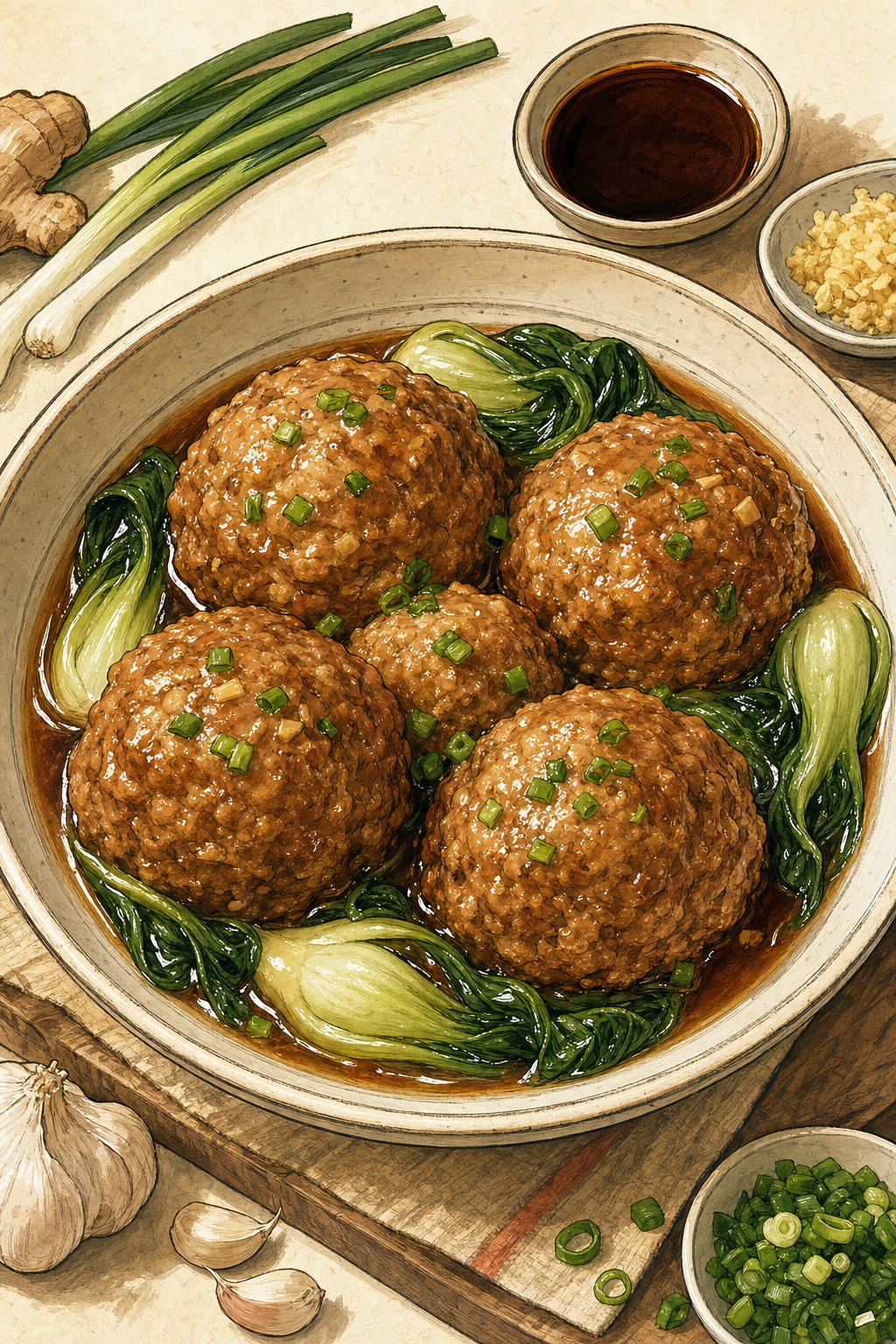 Lion's Head Meatballs