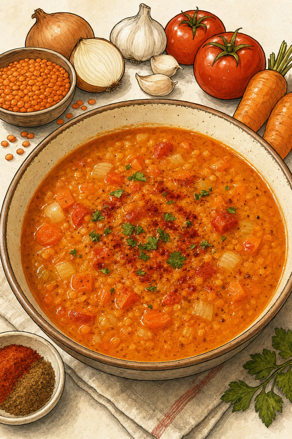 Red Lentil Soup