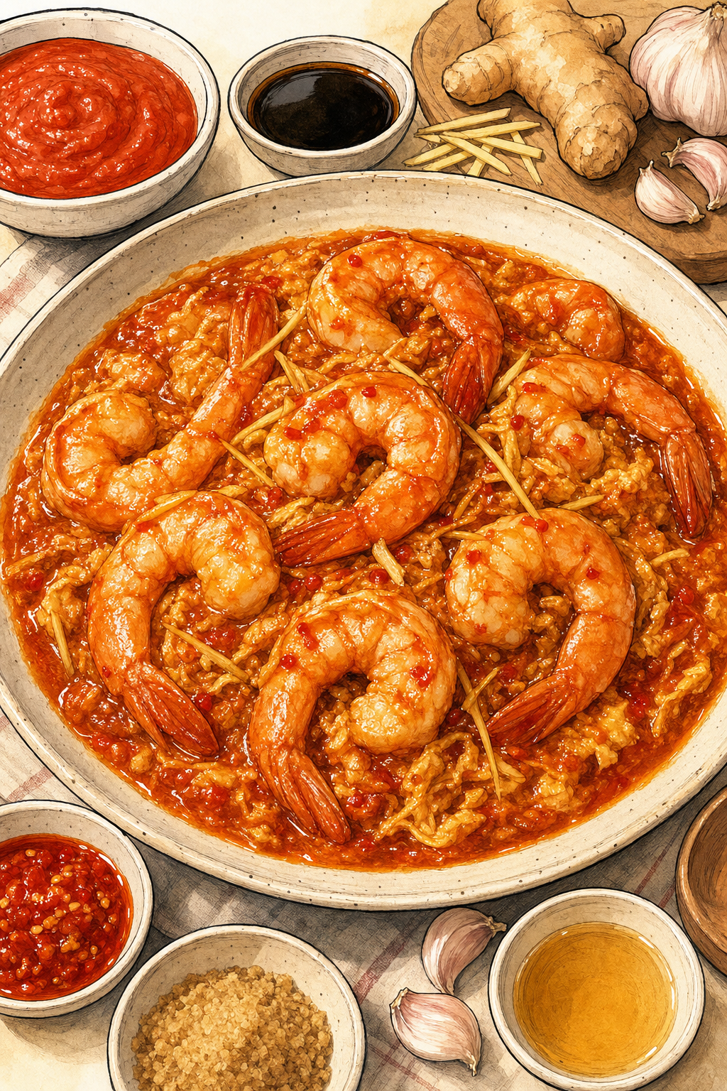 Singapore Chili Shrimp