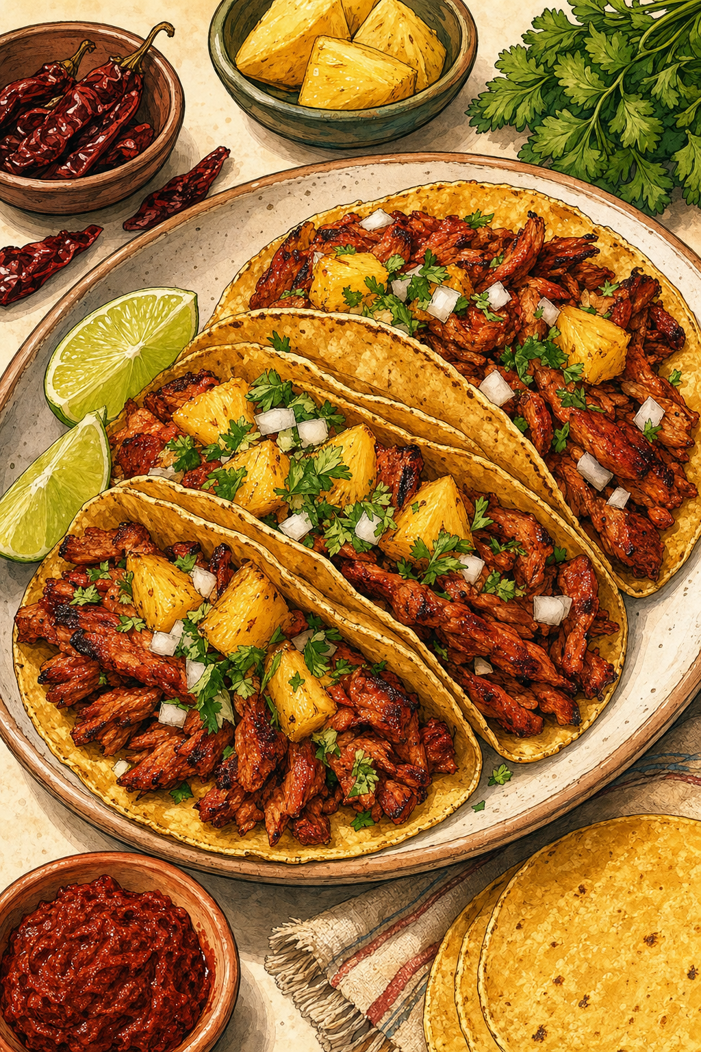 Tacos Al Pastor