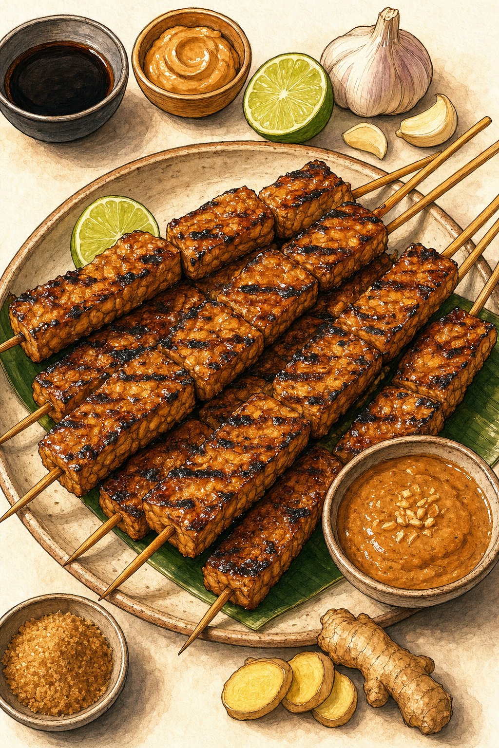 Tempeh Satay